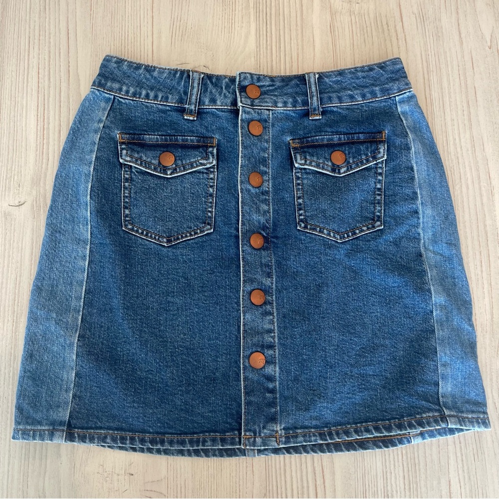 Madewell Jean Skirt